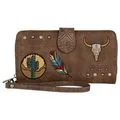 BG2163804W Wallet- Catchfly Sedona Tonal Brn w/Tooling