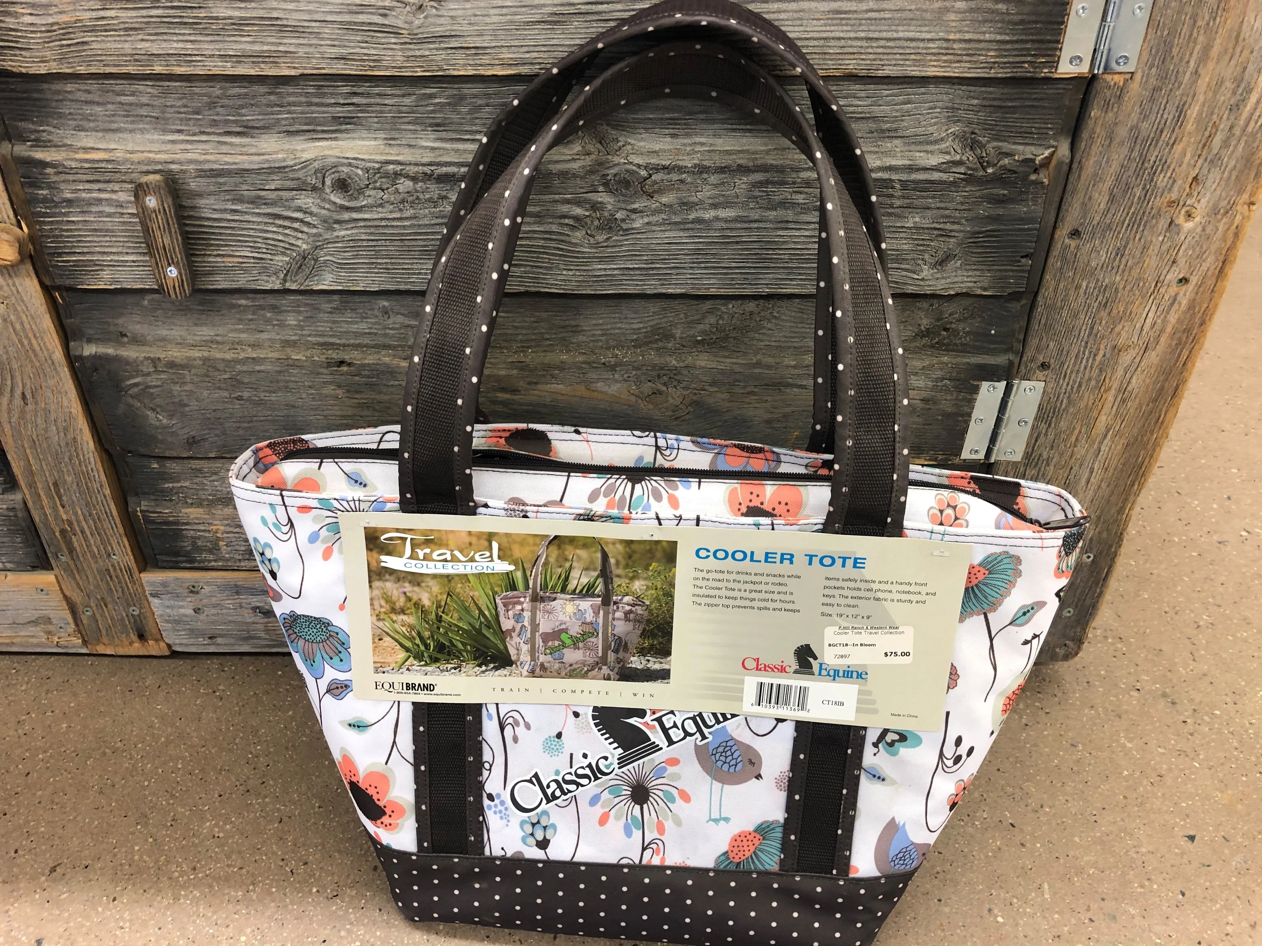 BGCT18--In Bloom Cooler Tote Travel Collection