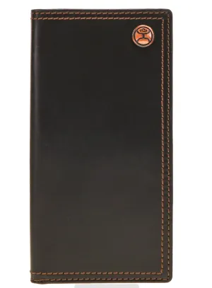 BGHW001--BK Rodeo Wallet - Hooey- "Hooey Classic" Doubled Stitched Edge