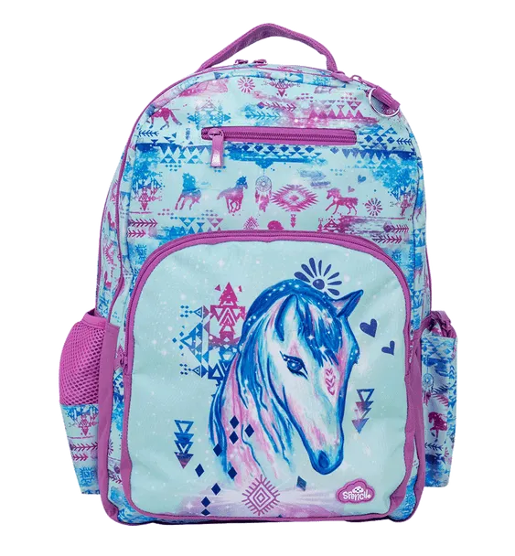 Big Kids Backpack - Aztec Horse