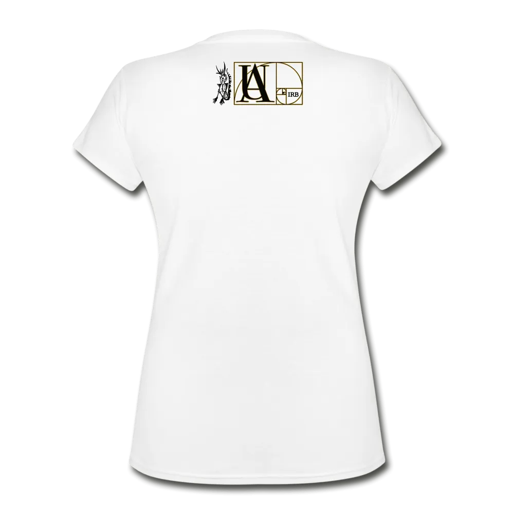 BLACK & WHITE COLLECTION WOMEN'S V-NECK T-SHIRT