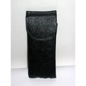 Black Leather Cigarette Case