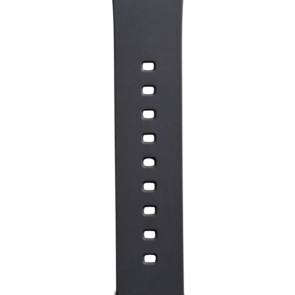Black Rubber | 22mm