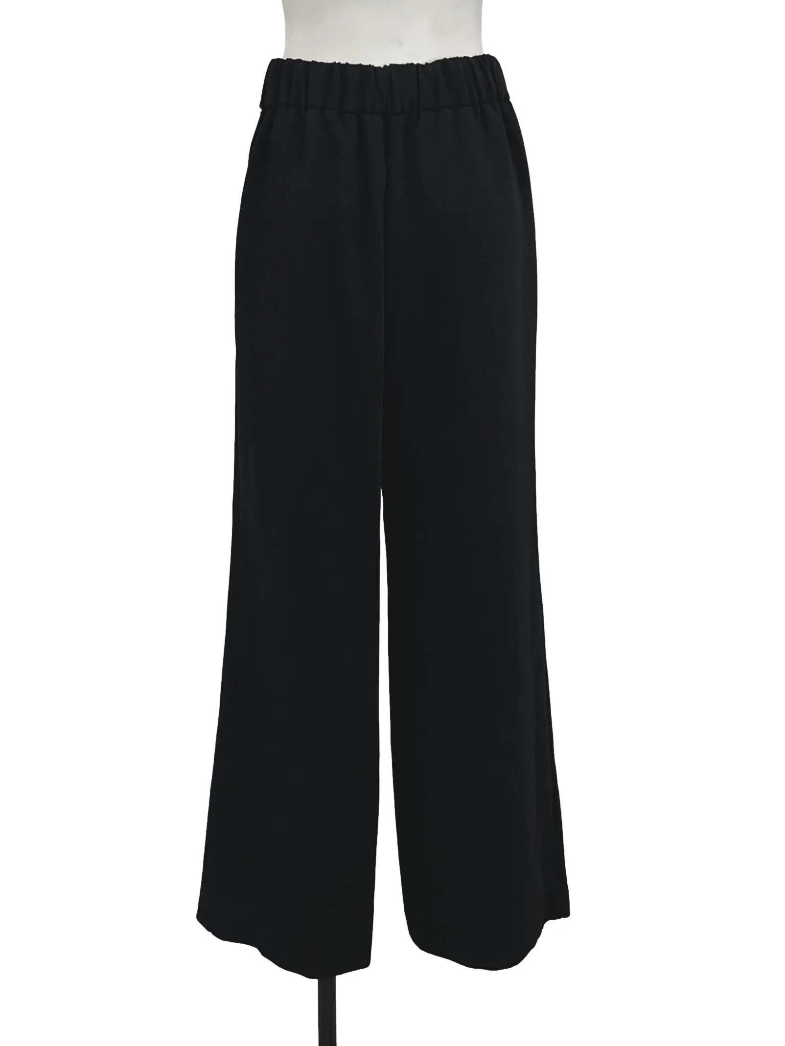 Black Straight Leg Culottes