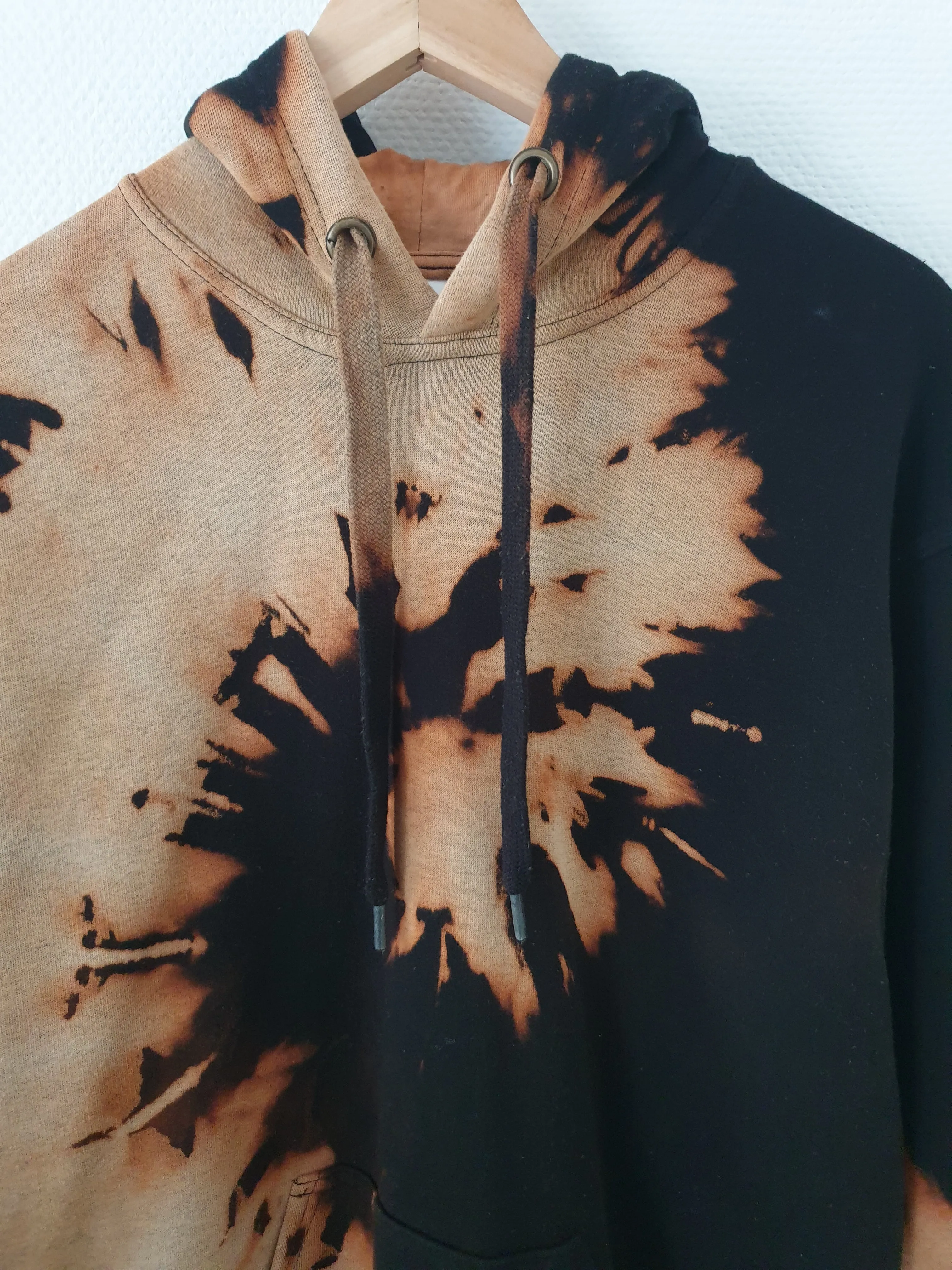 Bleach Tie-Dye Hoodie