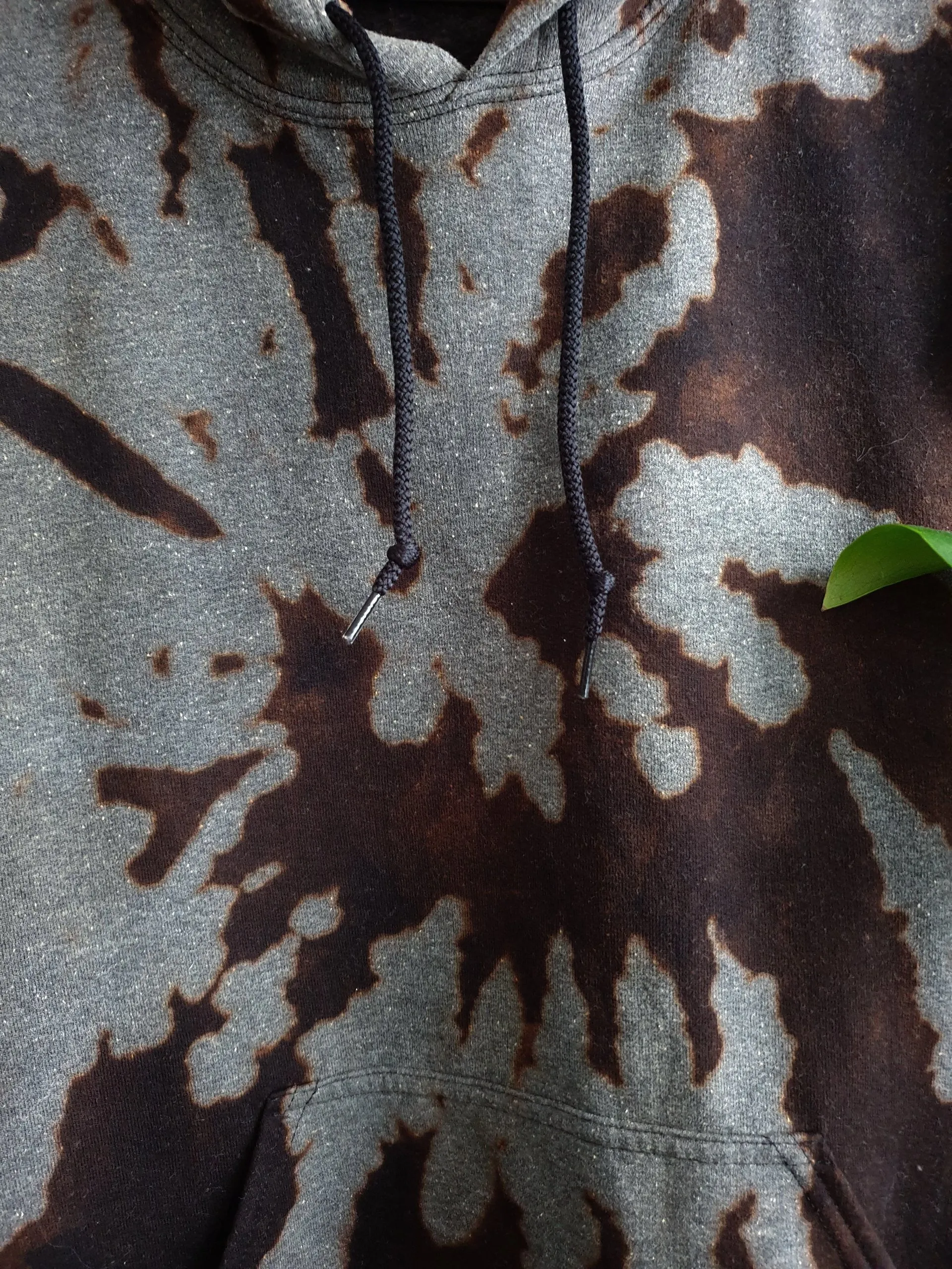 Bleach Tie-Dye Hoodie