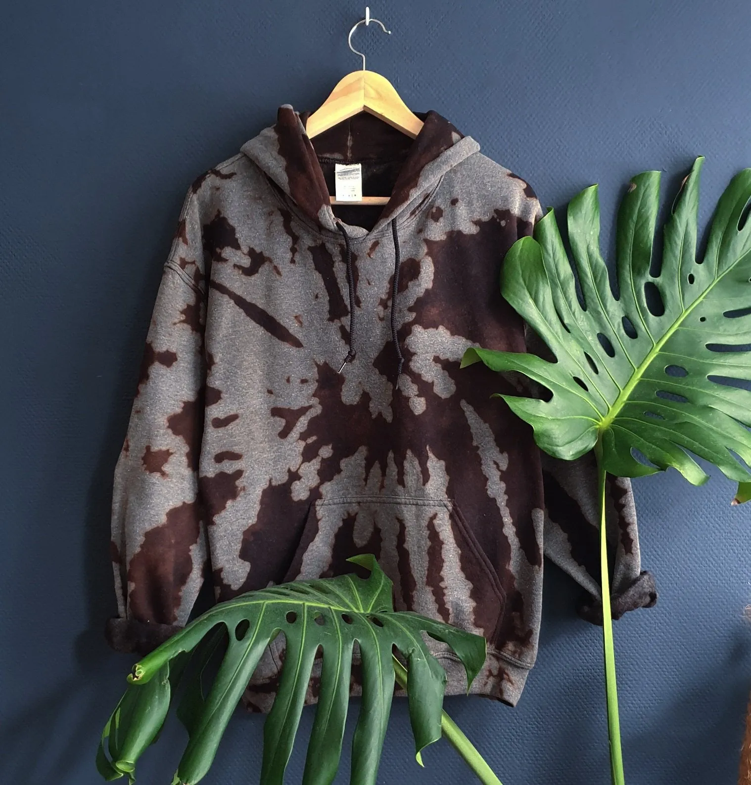 Bleach Tie-Dye Hoodie