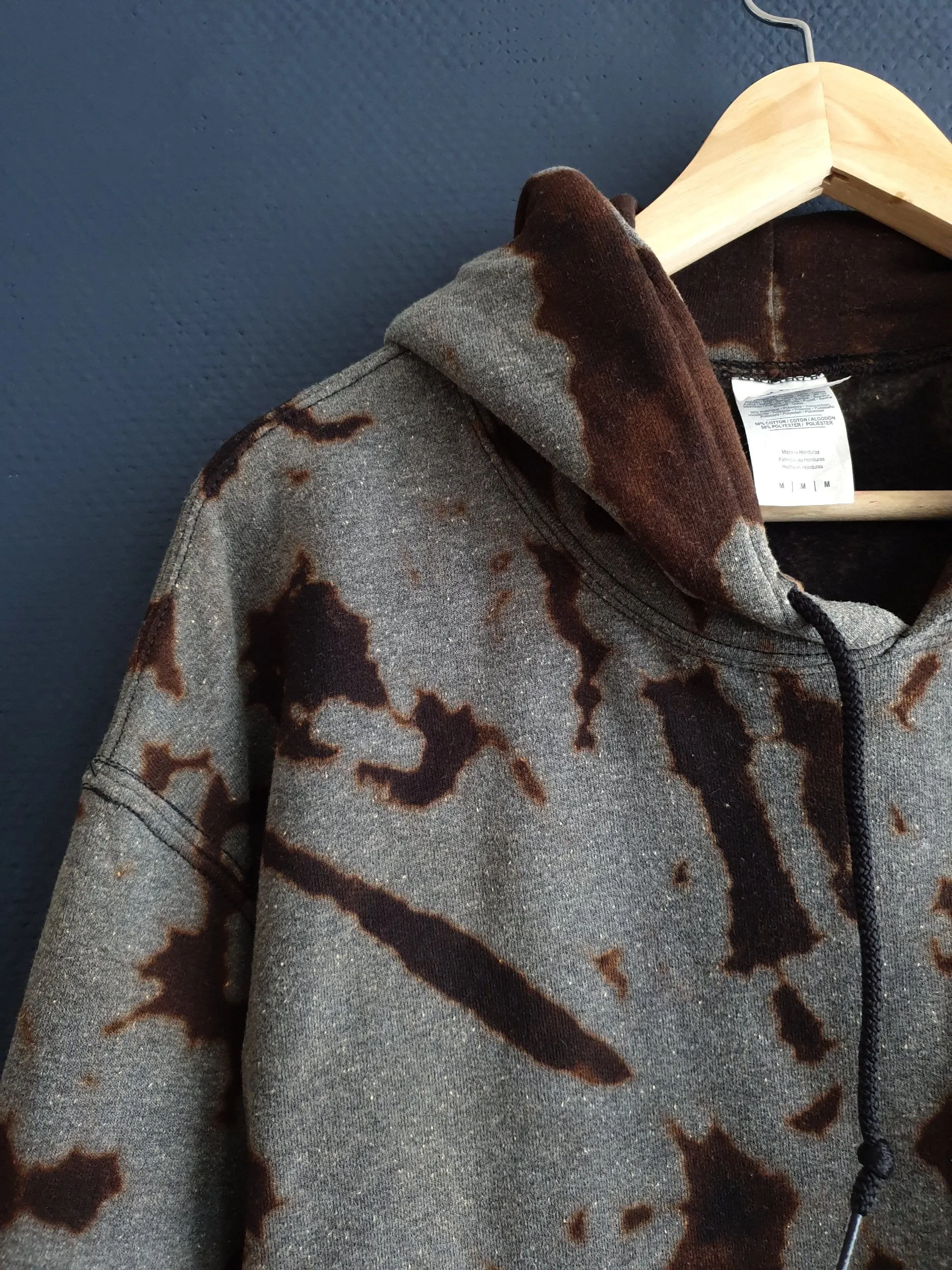 Bleach Tie-Dye Hoodie