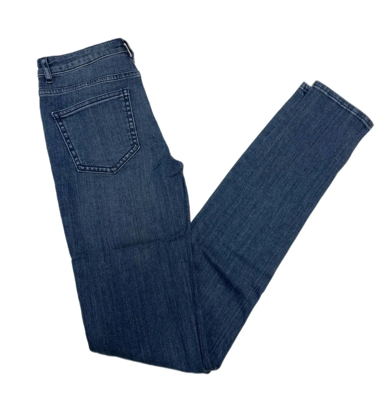 BLK DNM Women's Stagg Blue Low Rise Jeans 26 #WJ311601 Size 26/32 NWT