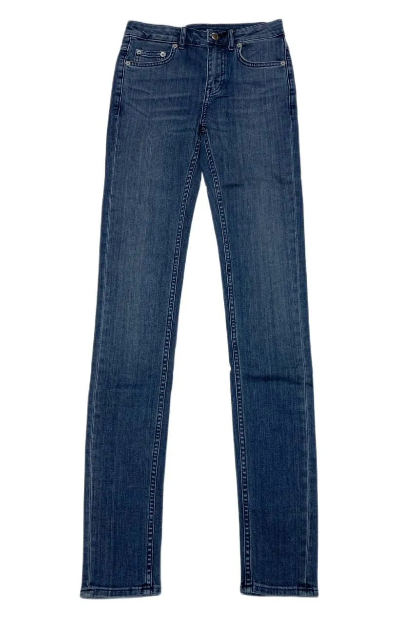 BLK DNM Women's Stagg Blue Low Rise Jeans 26 #WJ311601 Size 26/32 NWT