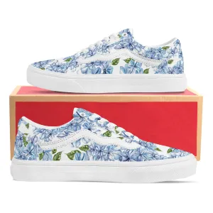 Blue Bloom Low Top Sneaker