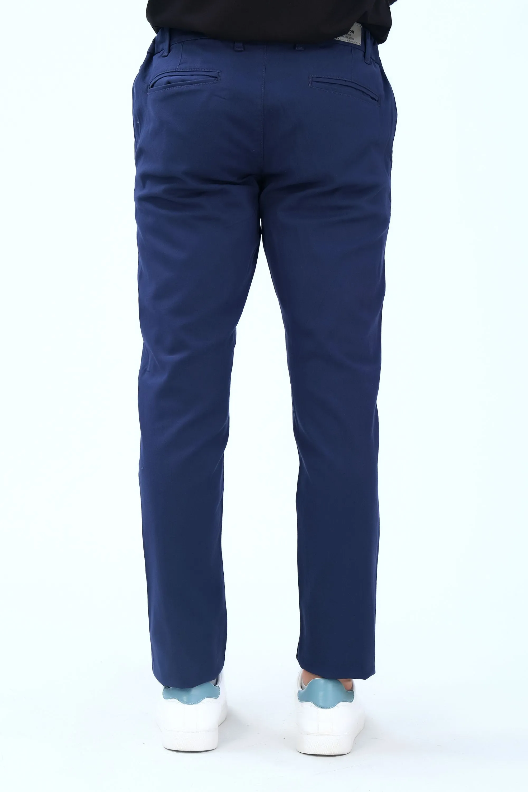 Blue Slim Fit Pants