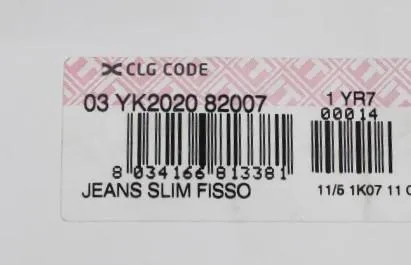 Blue Wash Cotton Slim Fit Jeans