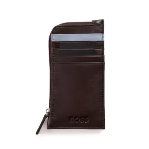 BOSS Zip It Cardholder - BRN