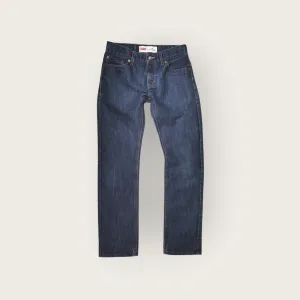 BOY SIZE 14 YEARS - LEVI'S 511, Slim Fit, Dark Wash Jeans EUC B57