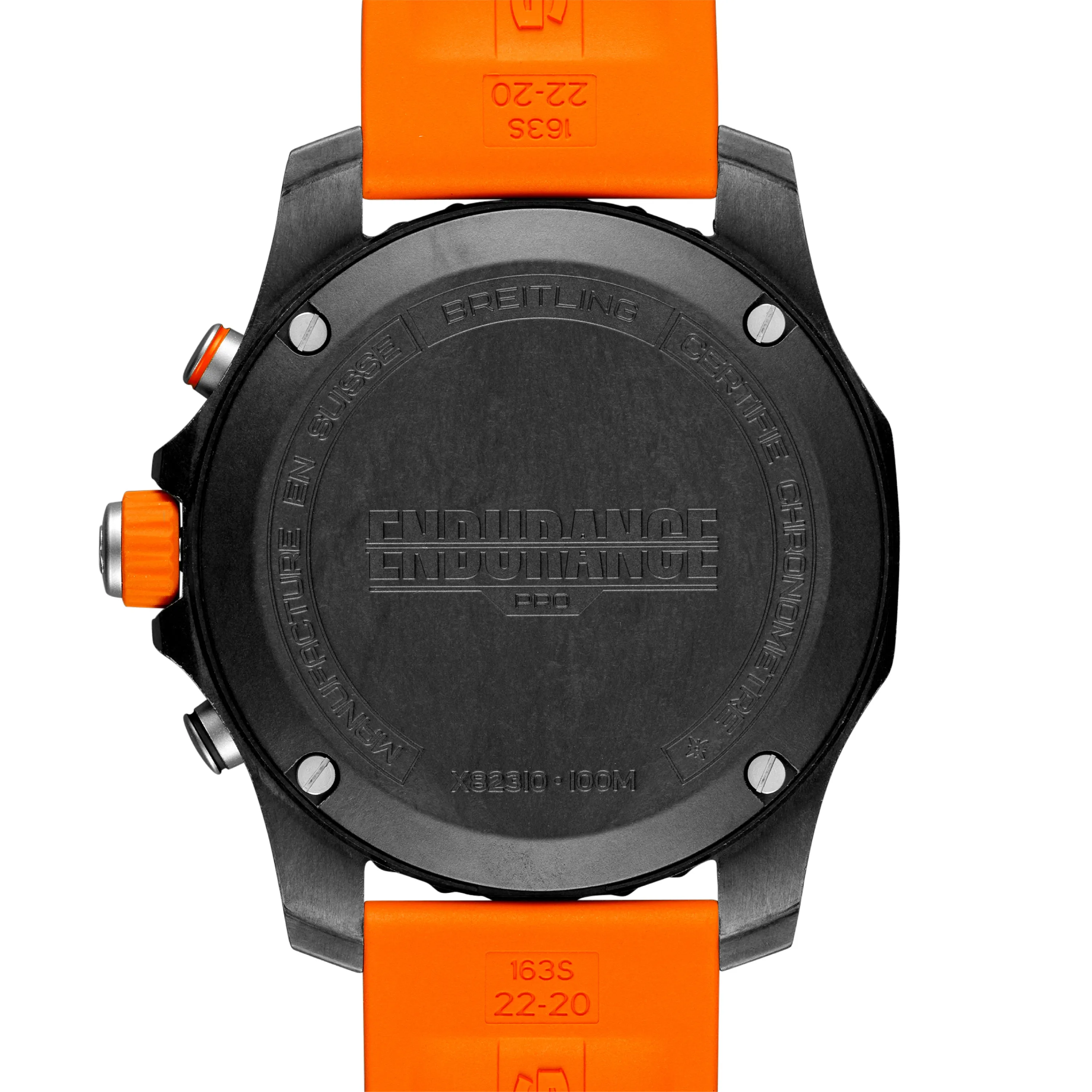 Breitling Endurance Pro 44 with Orange Strap