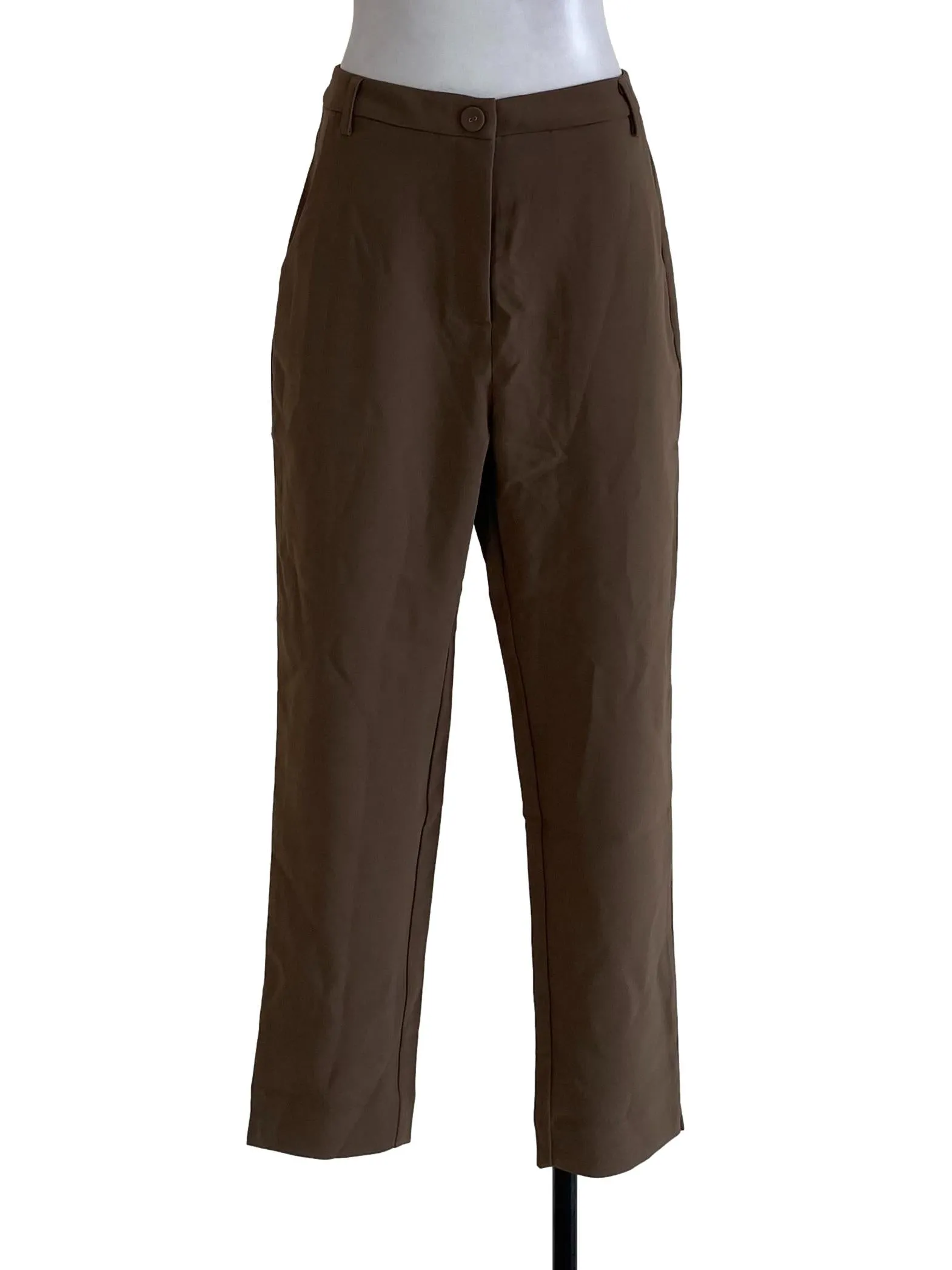 Brown Plain Pants