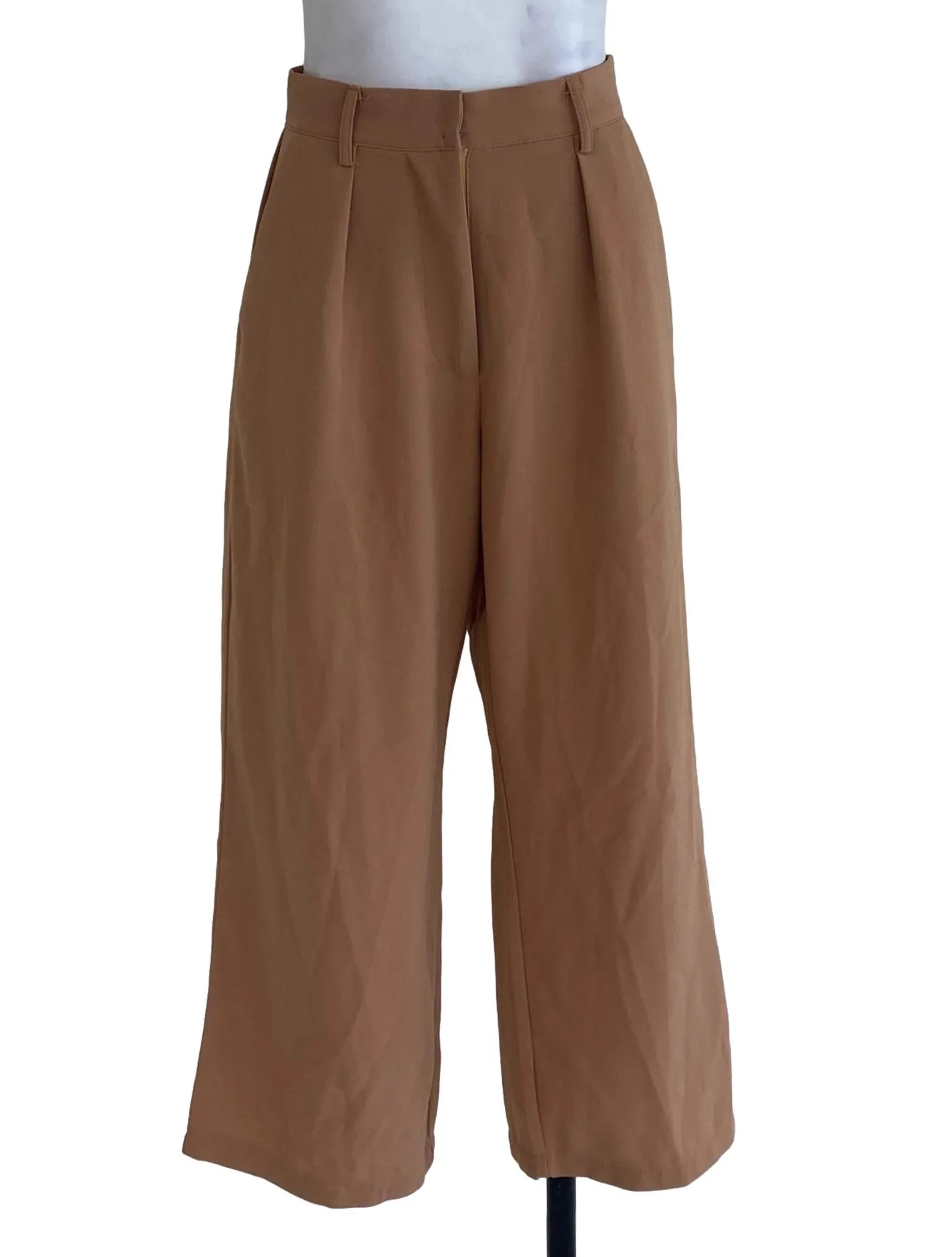 Brown Plain Pants