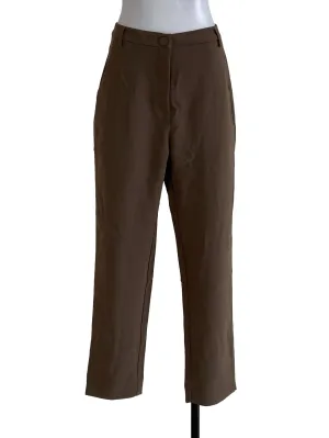 Brown Plain Pants