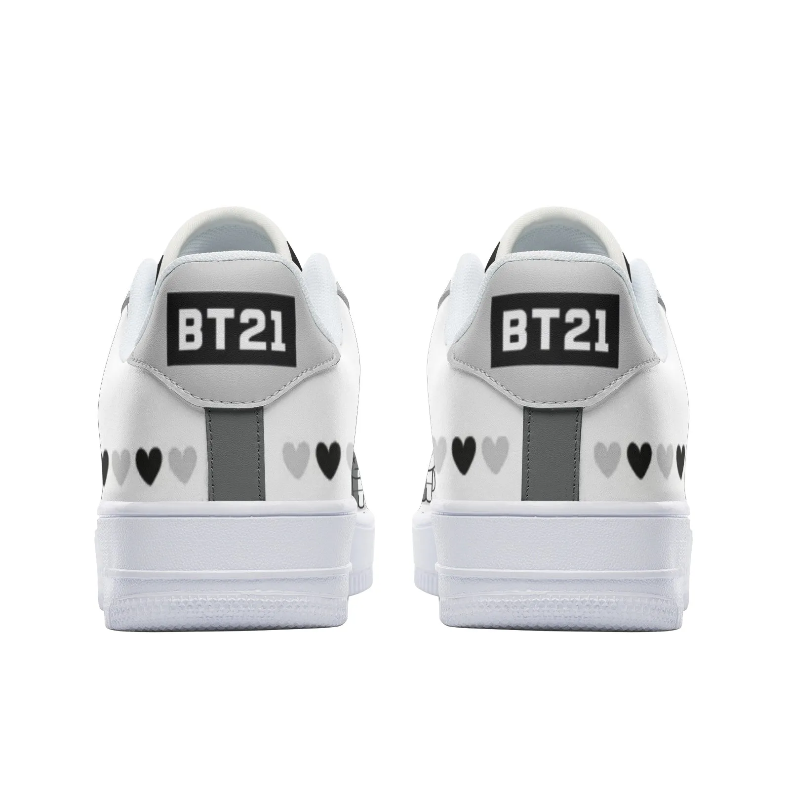 BT21 Van Unisex Low Top Leather BTS Sneakers