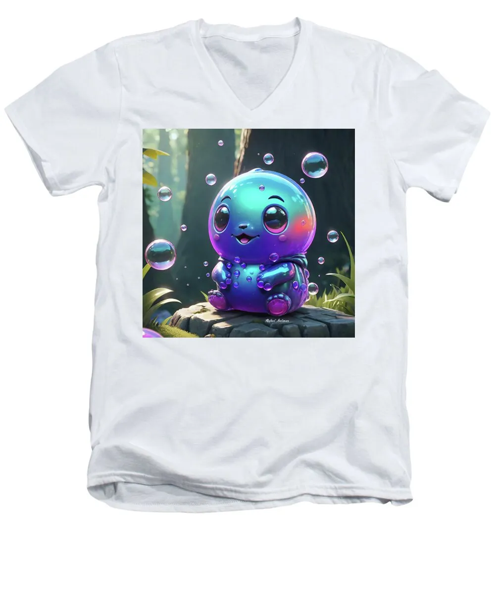 BubbleBoo The Forest Guardian - Men's V-Neck T-Shirt