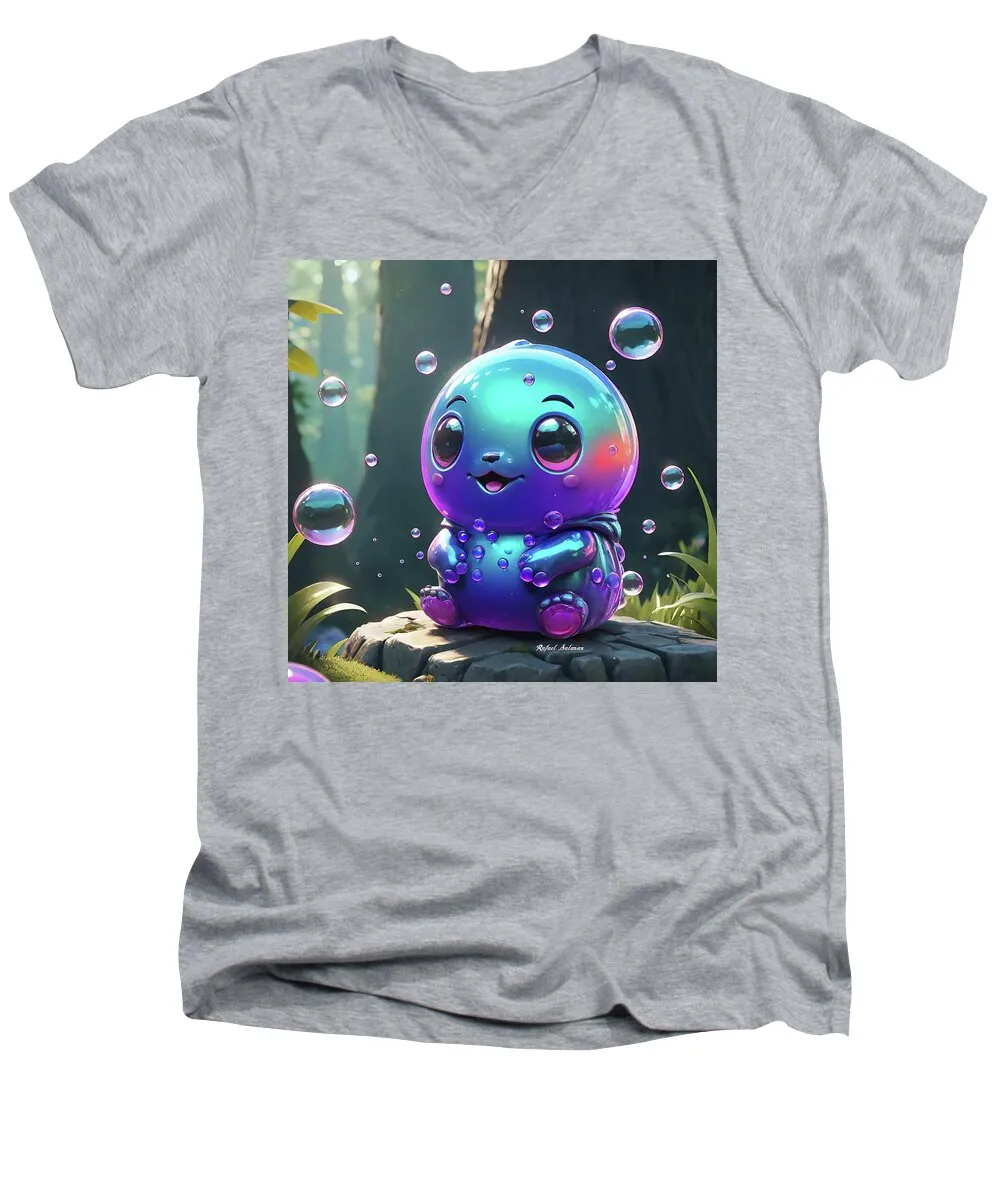 BubbleBoo The Forest Guardian - Men's V-Neck T-Shirt