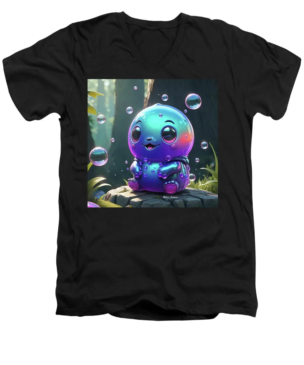 BubbleBoo The Forest Guardian - Men's V-Neck T-Shirt