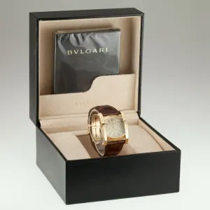 Bulgari Bvlgari Assioma Women's 18k Yellow Gold Quartz Watch w/ Box & Papers 39G