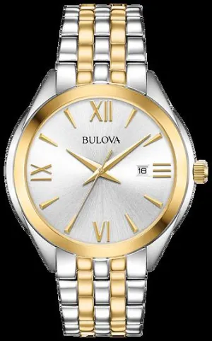Bulova Men's Wilton-Quartz Two-Tone Watch