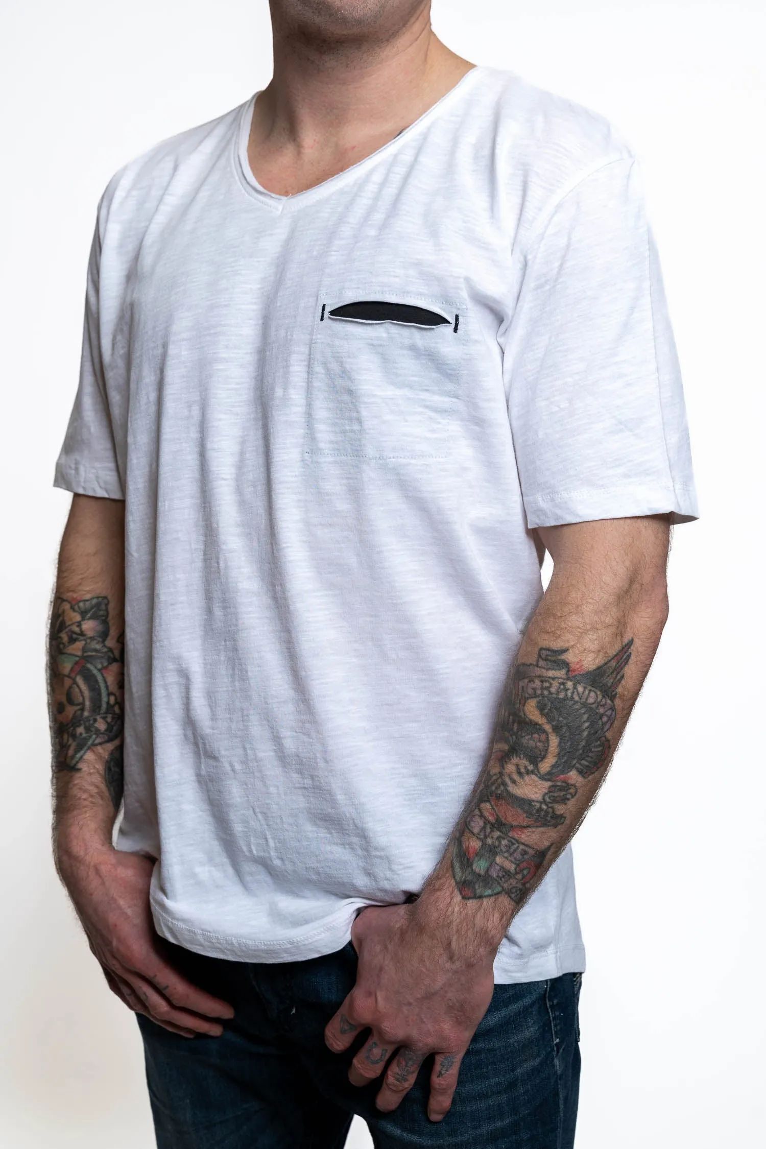 Caleb Pocket Tee - 5 Colours Available