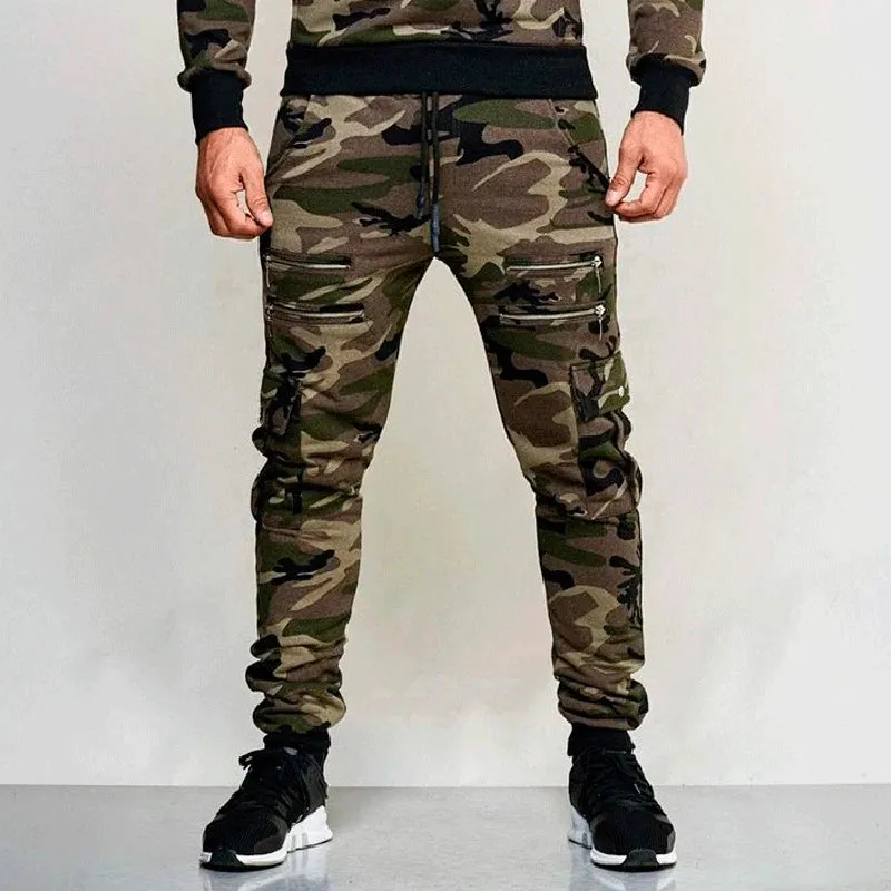 CAMOUFLAGE JOGGER PANTS