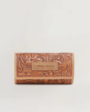 Canyon Jewelry Case - Handtooled Leather