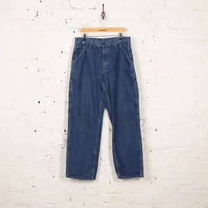 Carhartt Flame Resistant Work Pants Jeans - Blue - M