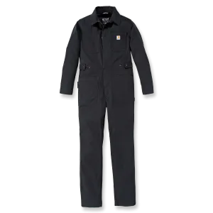 Carhartt Women's Relaxed Fit Canvas Coverall - Black 106071