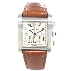 Cartier Tank Francaise Chronograph W51024Q3 - Certified Pre-Owned