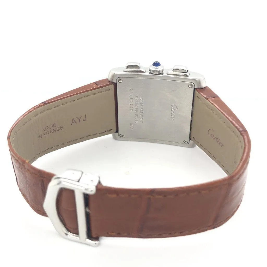 Cartier Tank Francaise Chronograph W51024Q3 - Certified Pre-Owned