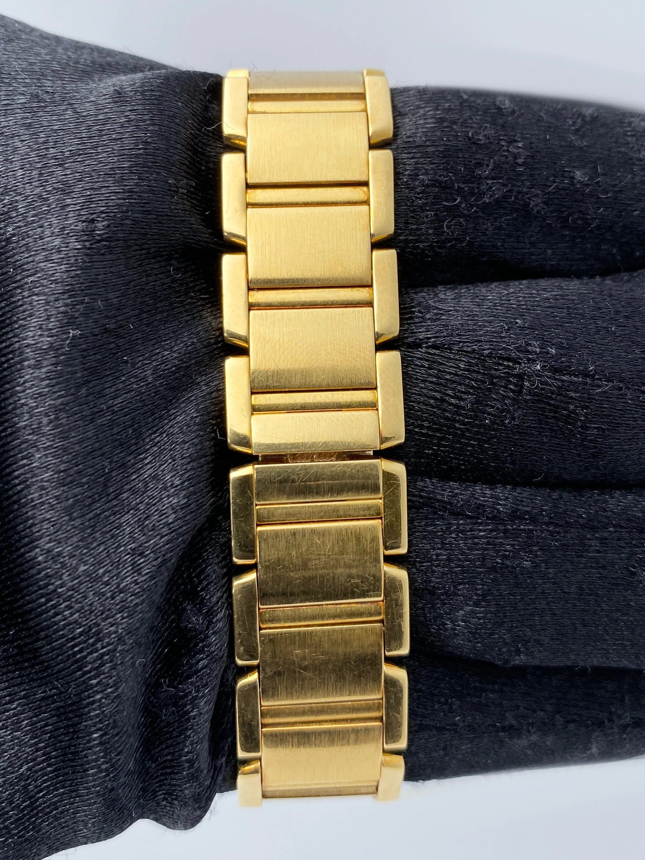 Cartier Tank Francaise W50002N2 Yellow Gold Ladies Watch