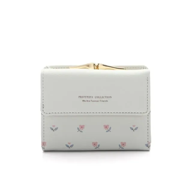 Cartoon Leather Women Purse Pocket Ladies Clutch Wallet Women Short Card Holder Cute Girls Wallet Cartera Mujer Coin Bag