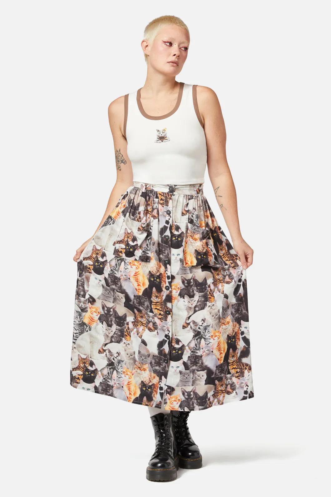 Catnip Midi Skirt