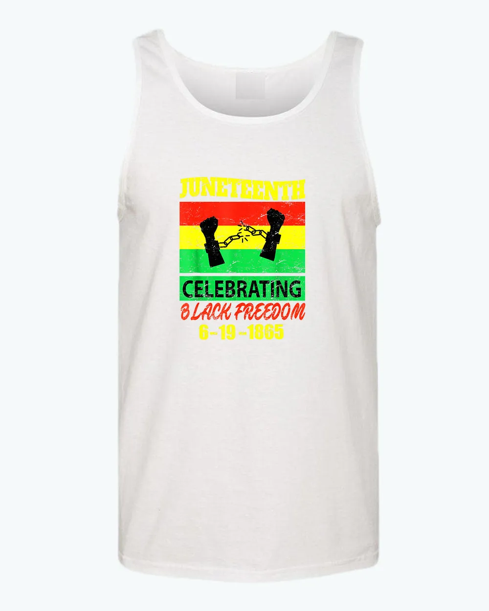 Celebrating black freedom tank top