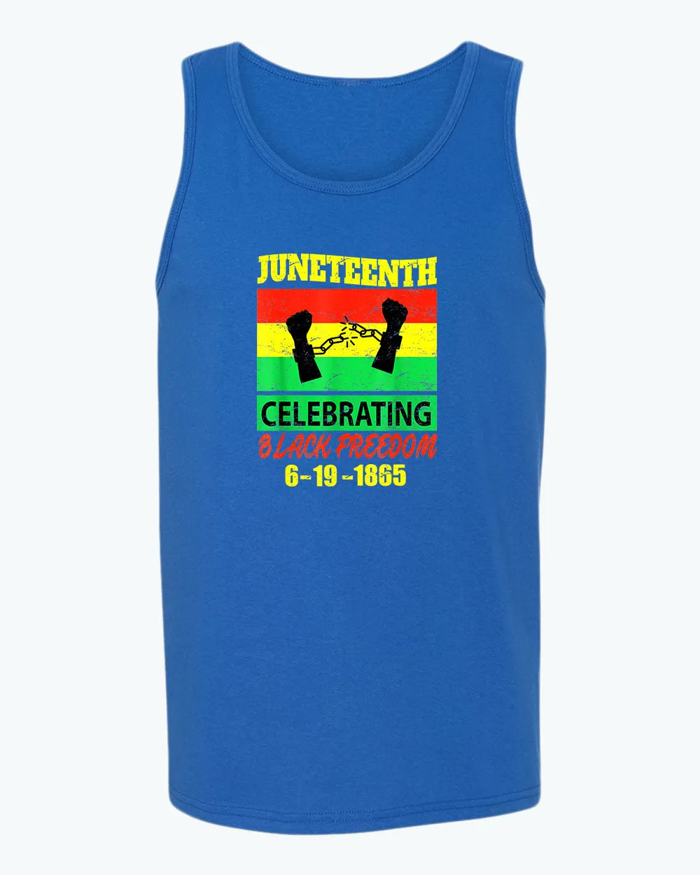 Celebrating black freedom tank top