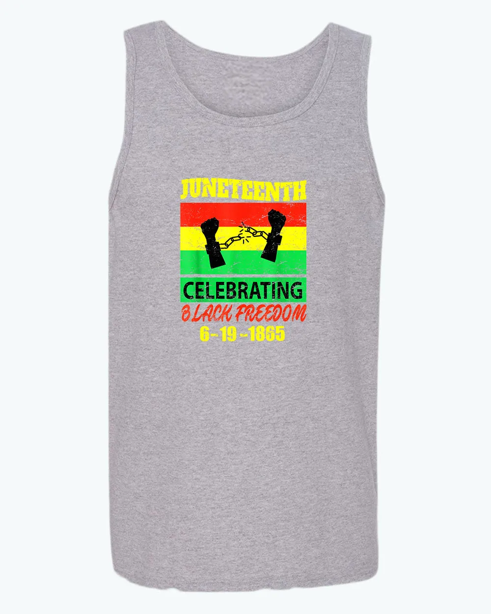 Celebrating black freedom tank top
