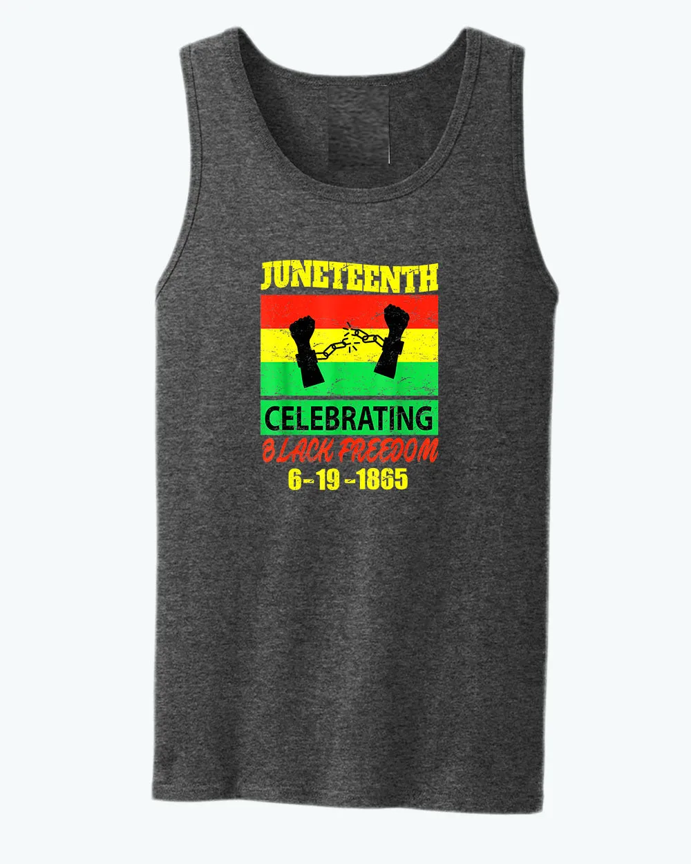 Celebrating black freedom tank top