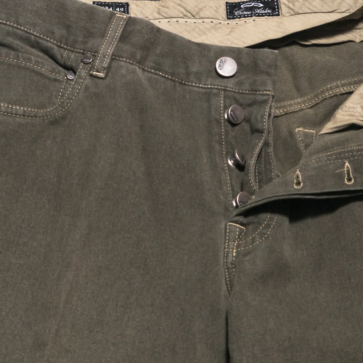 Cesare Attolini Brown Pants