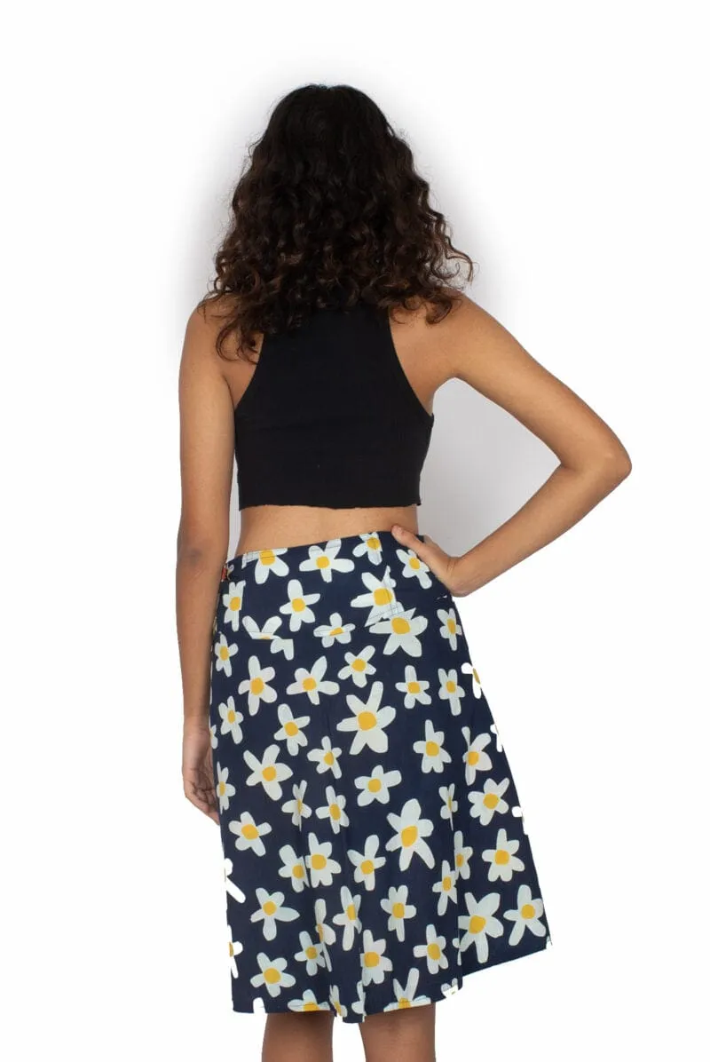 Chameleon Skirt - Tropical Jungle / Daisy Patch