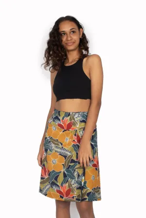 Chameleon Skirt - Tropical Jungle / Daisy Patch