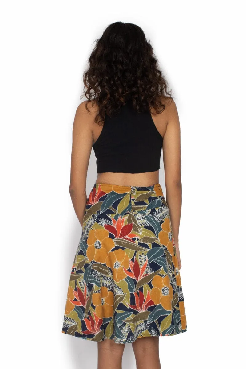 Chameleon Skirt - Tropical Jungle / Daisy Patch
