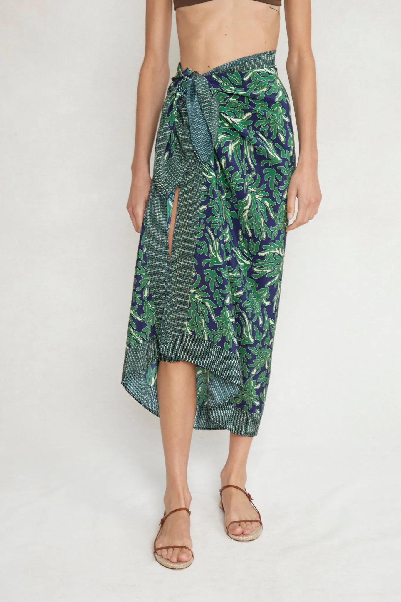Chan Luu-  DF-SG-013- Sarong Wrap Skirt