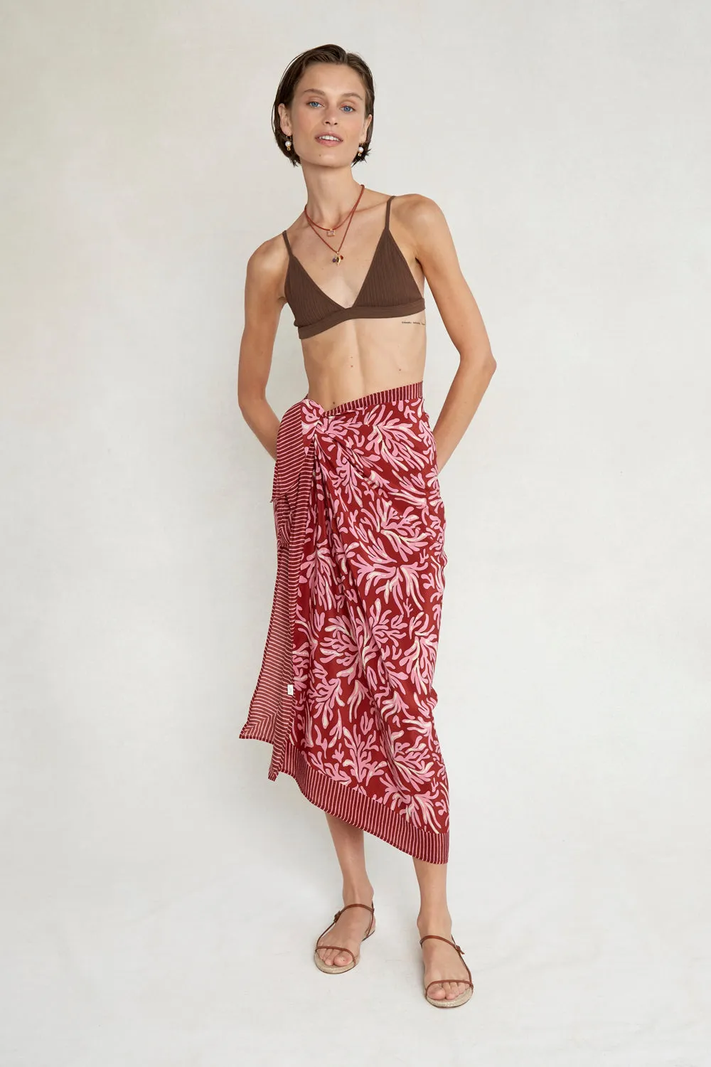 Chan Luu-  DF-SG-013- Sarong Wrap Skirt
