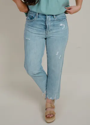 CHARLIE HIGH RISE DENIM - RUTHLESS